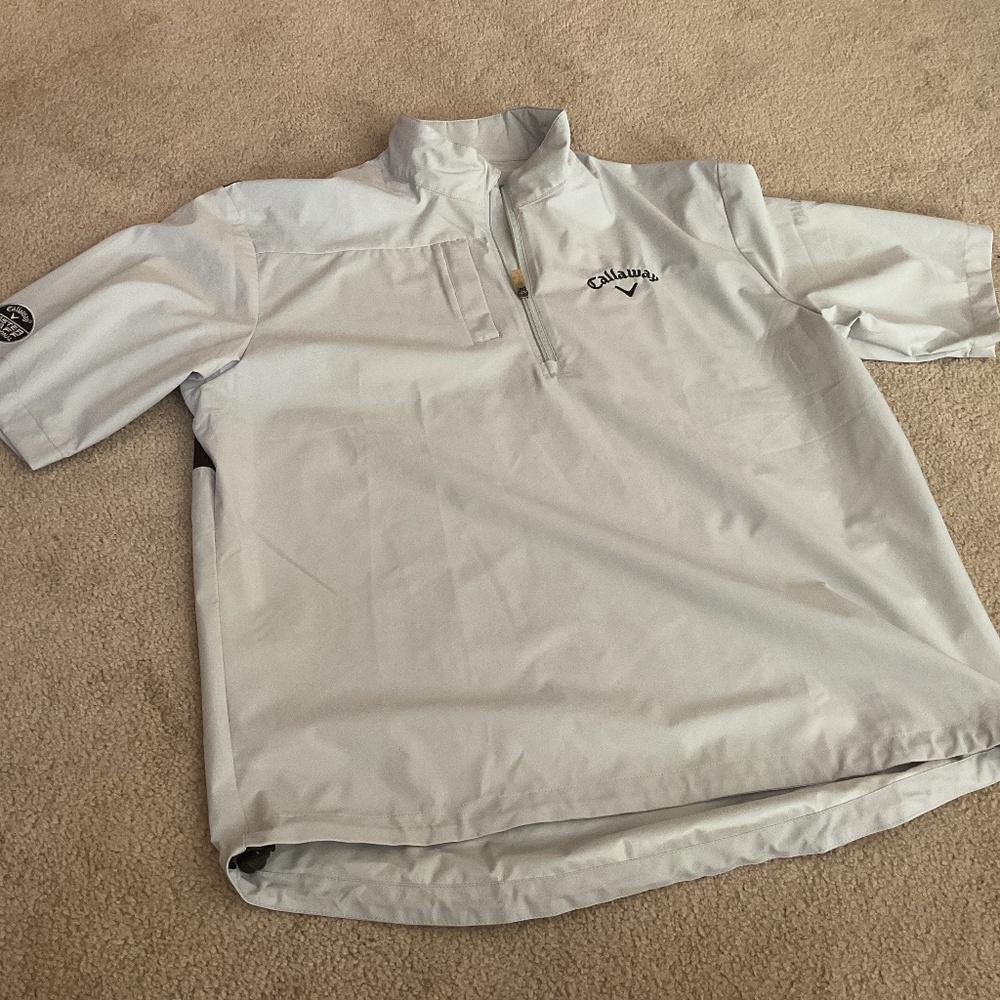 Callaway Master Staff Professional Rain Jacket 1/2 Sleeve Size XL